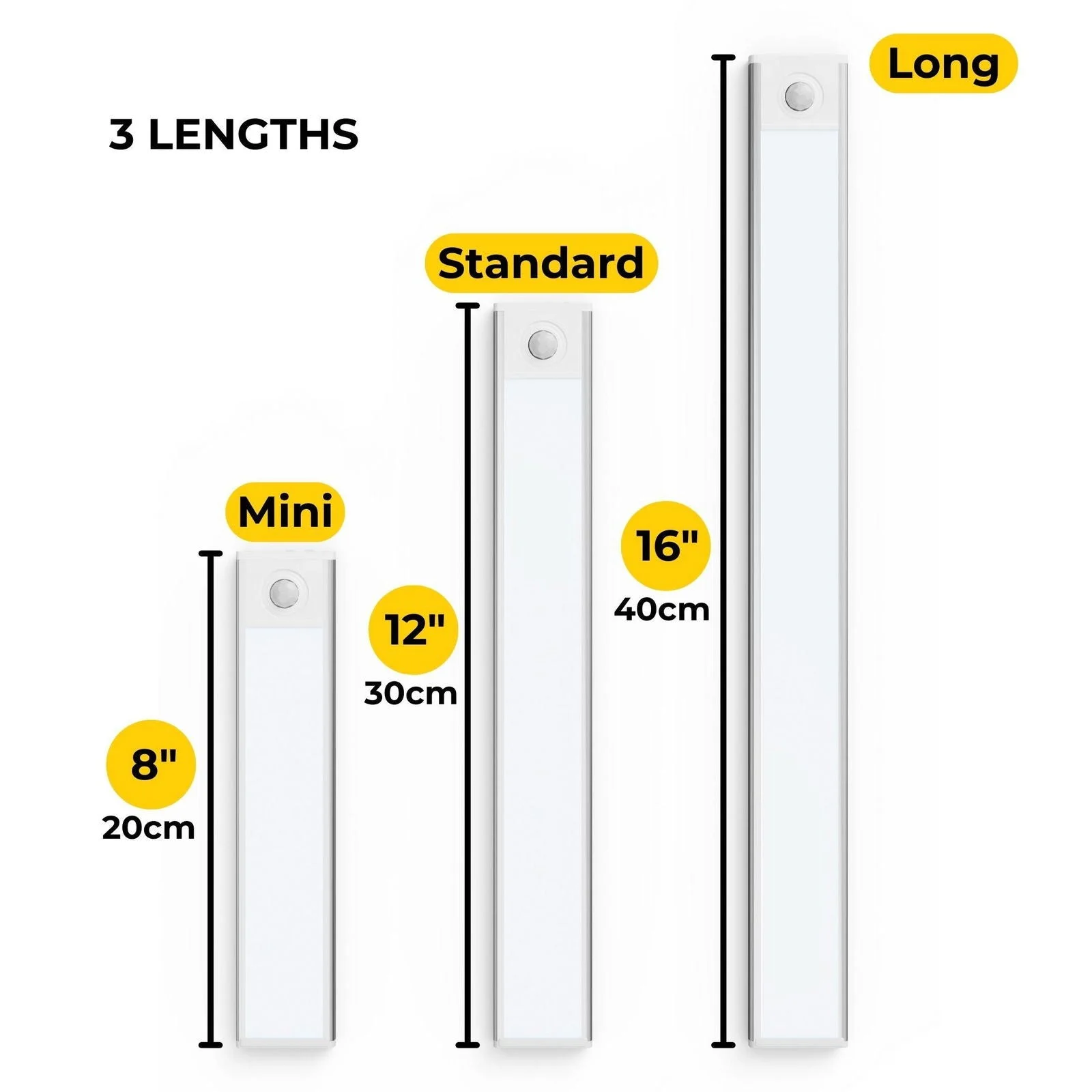 EasyLight - LED strip with motion sensor wireless - Hassle-free without cables -  - #tag1#