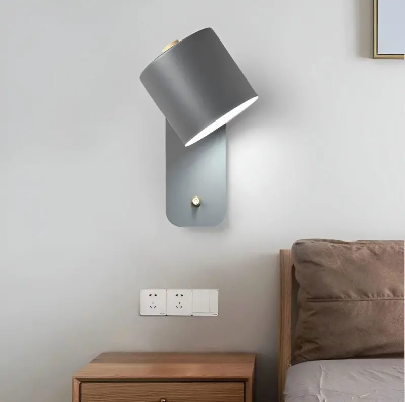EasyPush WallLight Rotatable Mini Cylinder LED Lamp tag1