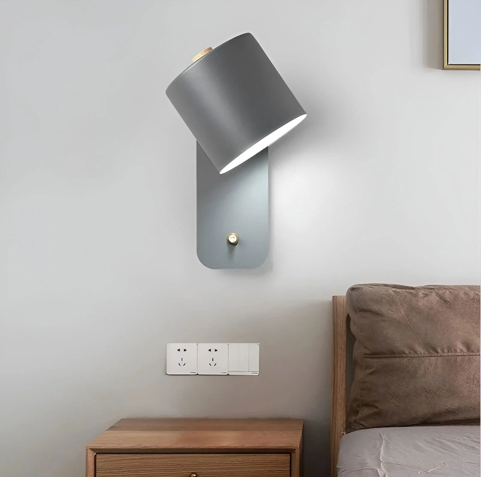 EasyPush WallLight - Rotatable Mini Cylinder LED Lamp -  - #tag1#