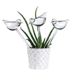 Easy Hydration Plant Watering Glass Bird