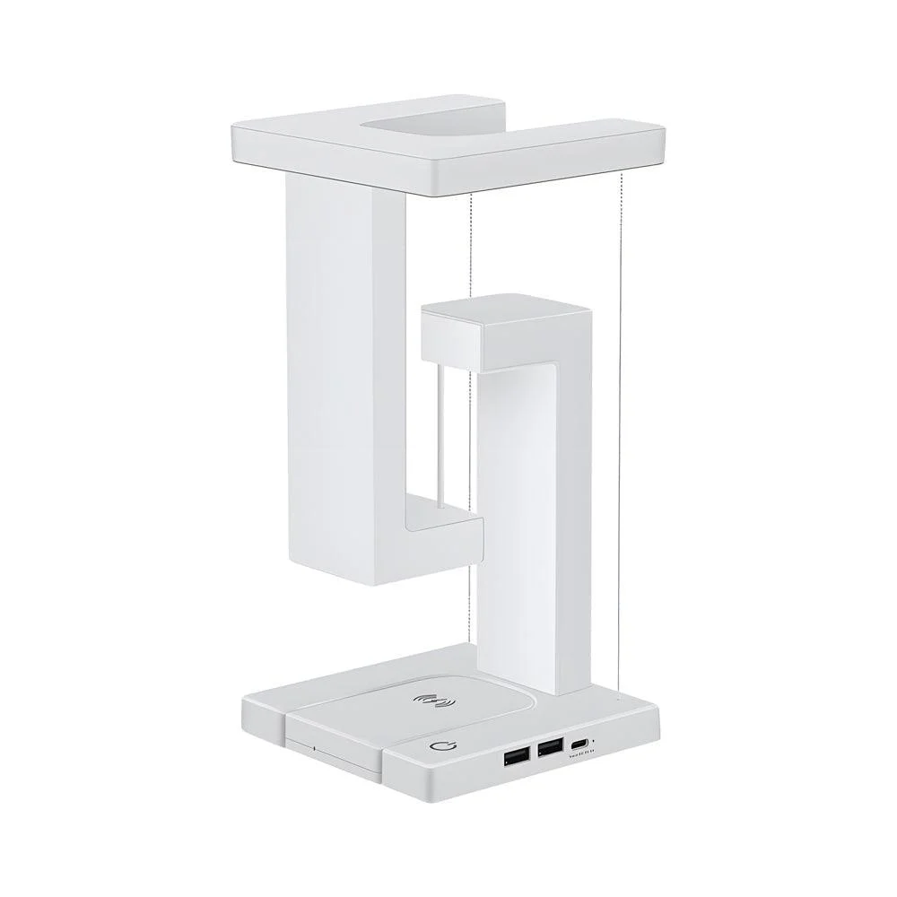 Eclipse Aura - Floating Table Lamp with Wireless Charger -  - #tag1#