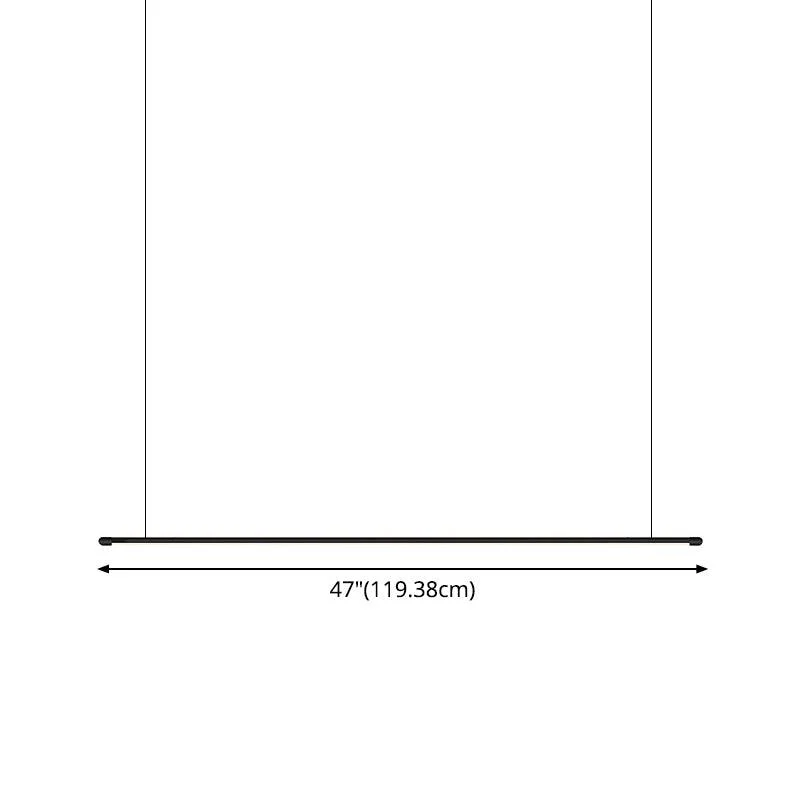 Eclipse Minimalist Thin Rod LED Pendant Light -  - #tag1#
