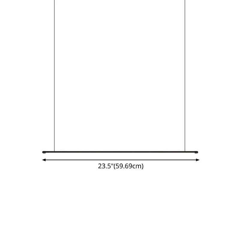 Eclipse Minimalist Thin Rod LED Pendant Light -  - #tag1#