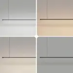 Eclipse Minimalist Thin Rod LED Pendant Light tag1