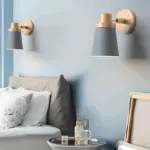 Eco Chic Wall Light Energy Efficient Wall Light Macaron made of Wood tag1
