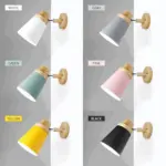 Eco Chic Wall Light Energy Efficient Wall Light Macaron made of Wood tag1