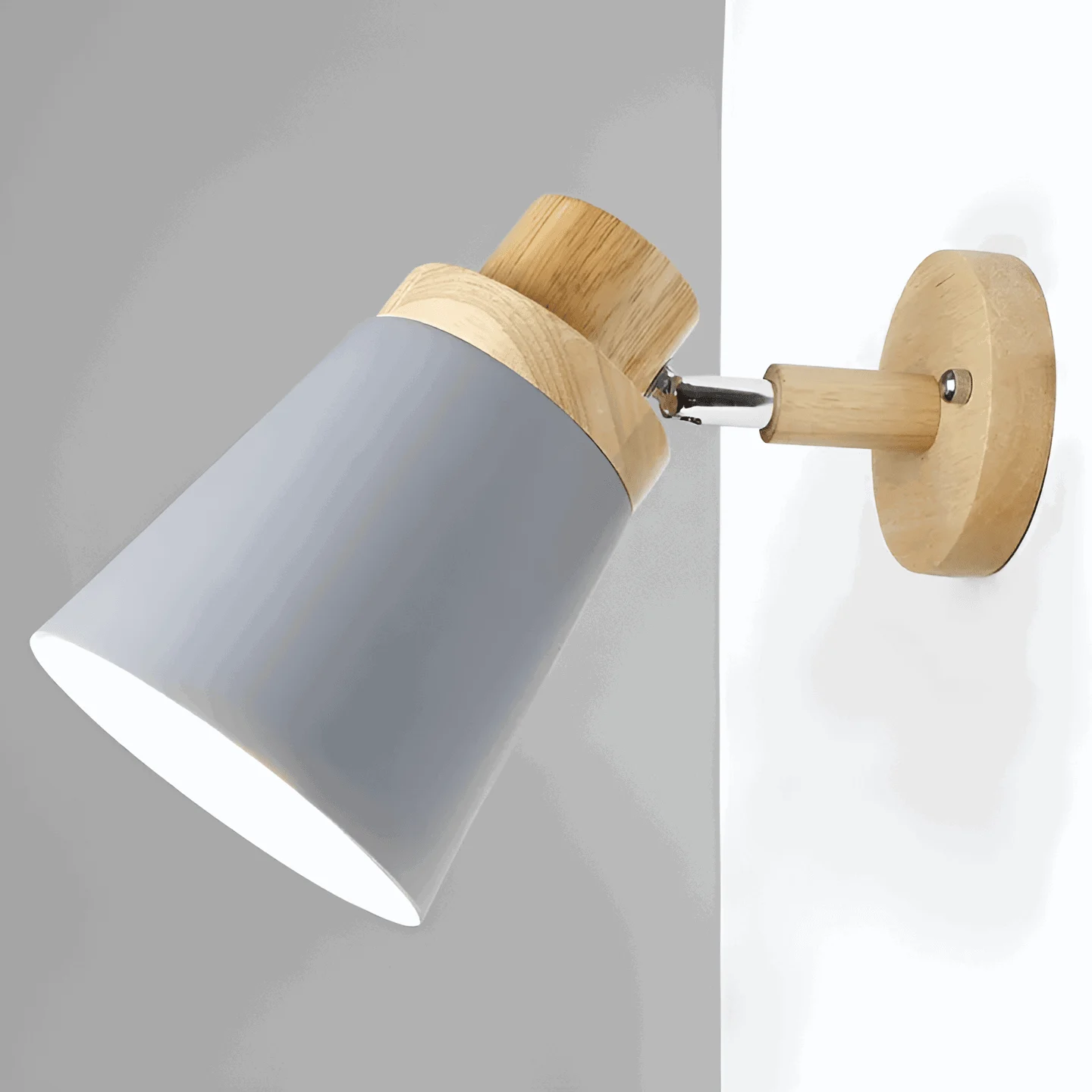 Eco-Chic Wall Light - Energy Efficient Wall Light Macaron made of Wood -  - #tag1#