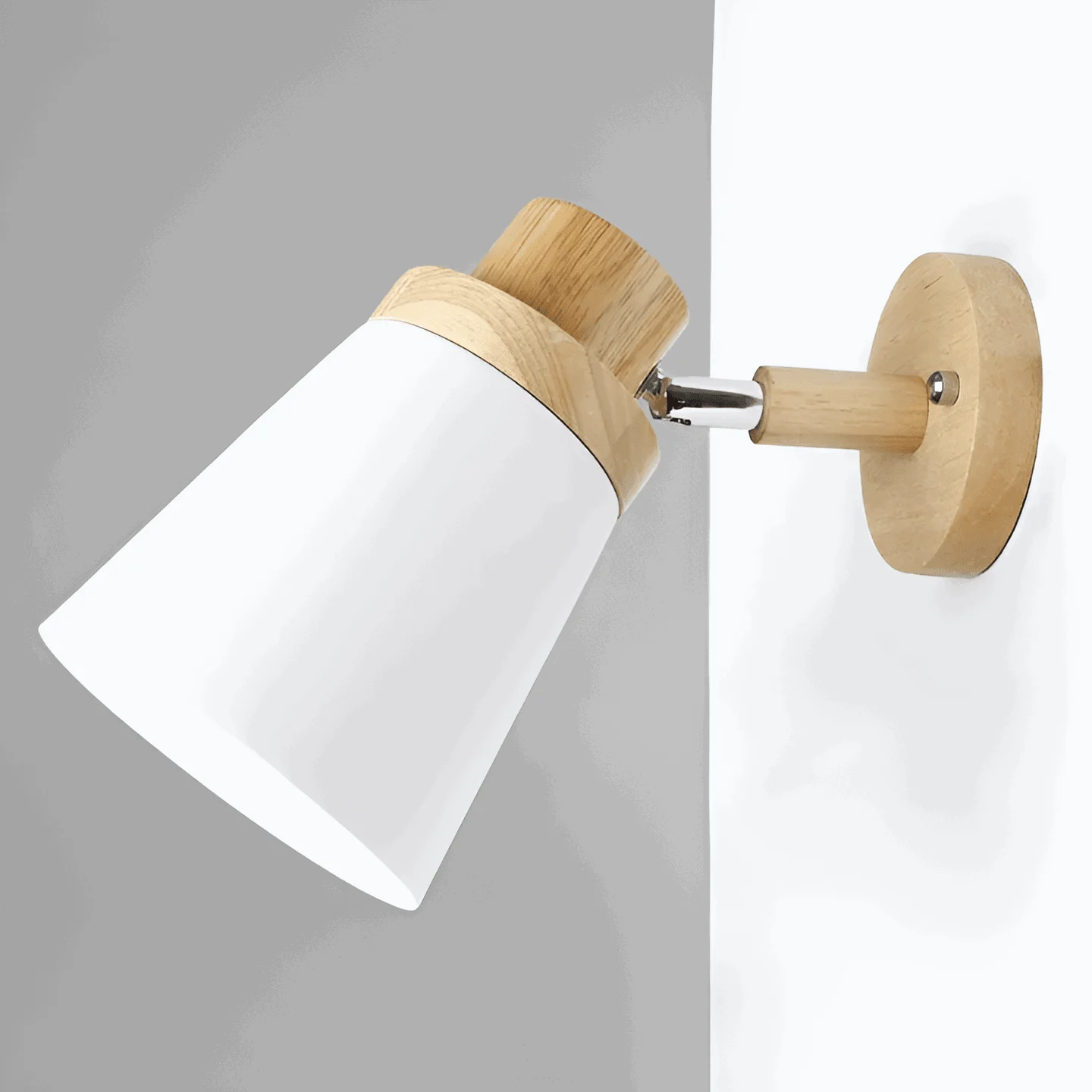 Eco-Chic Wall Light - Energy Efficient Wall Light Macaron made of Wood -  - #tag1#