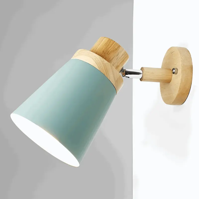 Eco Chic Wall Light Energy Efficient Wall Light Macaron made of Wood tag1
