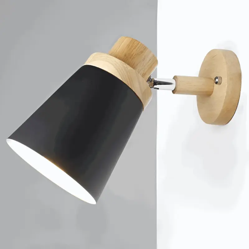 Eco Chic Wall Light Energy Efficient Wall Light Macaron made of Wood tag1