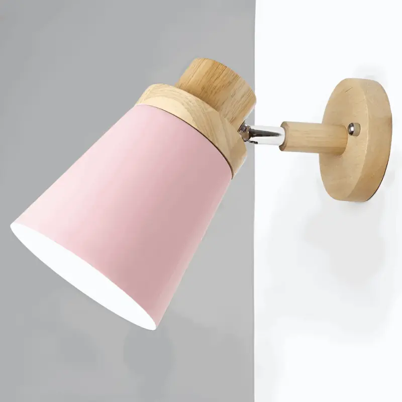 Eco Chic Wall Light Energy Efficient Wall Light Macaron made of Wood tag1
