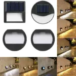 EcoBright Waterproof LED Solar Patio Lights for Outdoor tag1