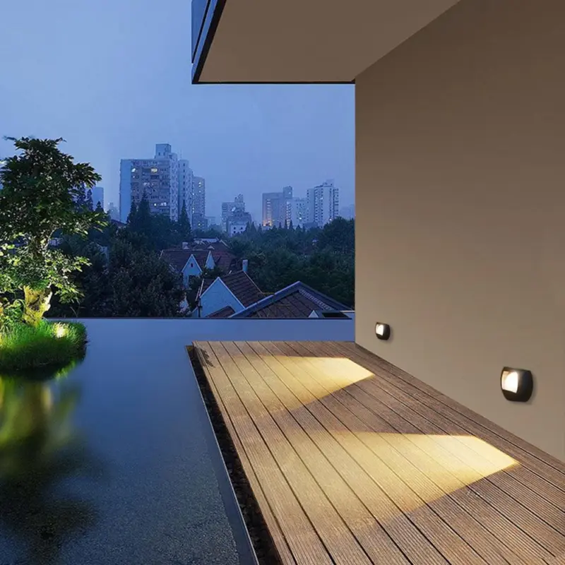 EcoBright Waterproof LED Solar Patio Lights for Outdoor tag1