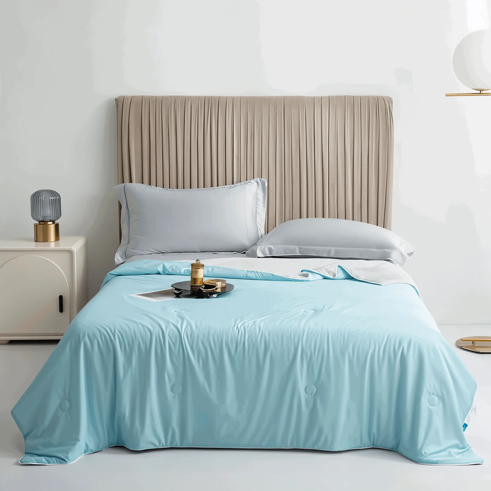 EcoFresh Cooling Blanket - Hypoallergenic Double-Sided Summer Blanket -  - #tag1#