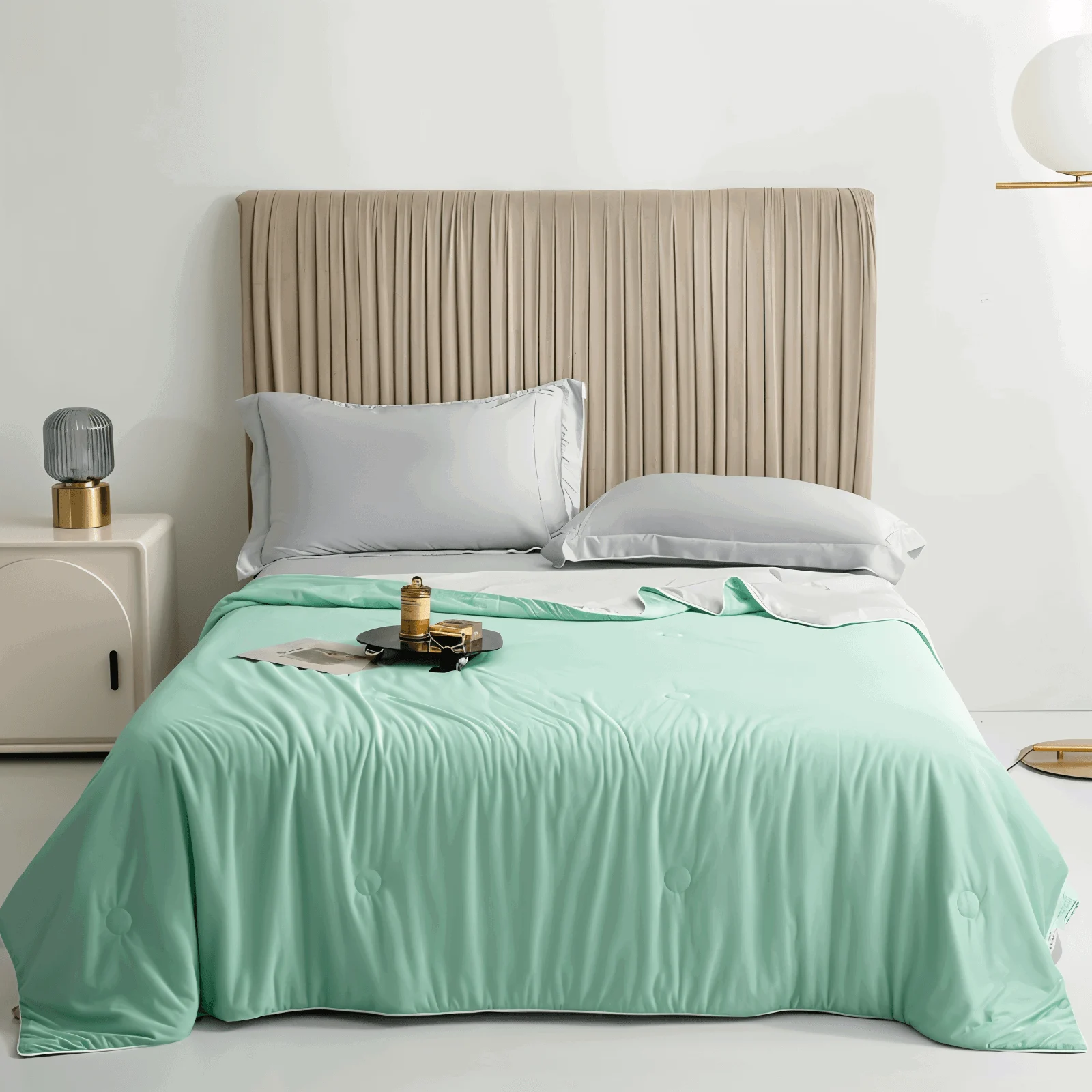 EcoFresh Cooling Blanket - Hypoallergenic Double-Sided Summer Blanket -  - #tag1#
