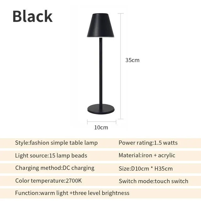 EcoGlow - Rechargeable Table Lamp -  - #tag1#