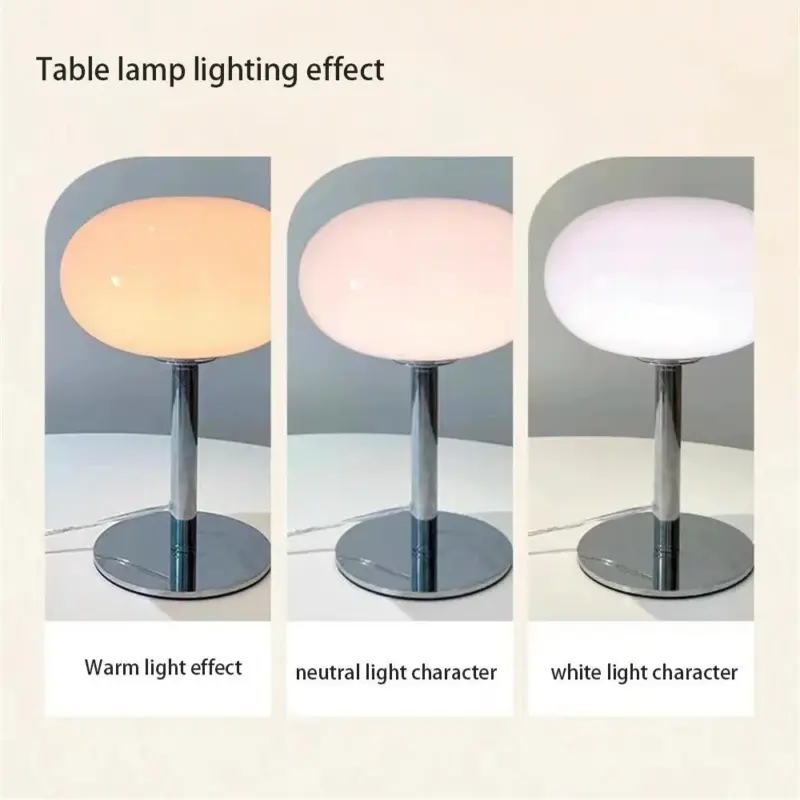 EcoGlow Rechargeable Table Lamp with Playful Design tag1