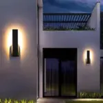 EcoGlow Minimalist Waterproof Wall Lamp for Modern Outdoor Lighting tag1