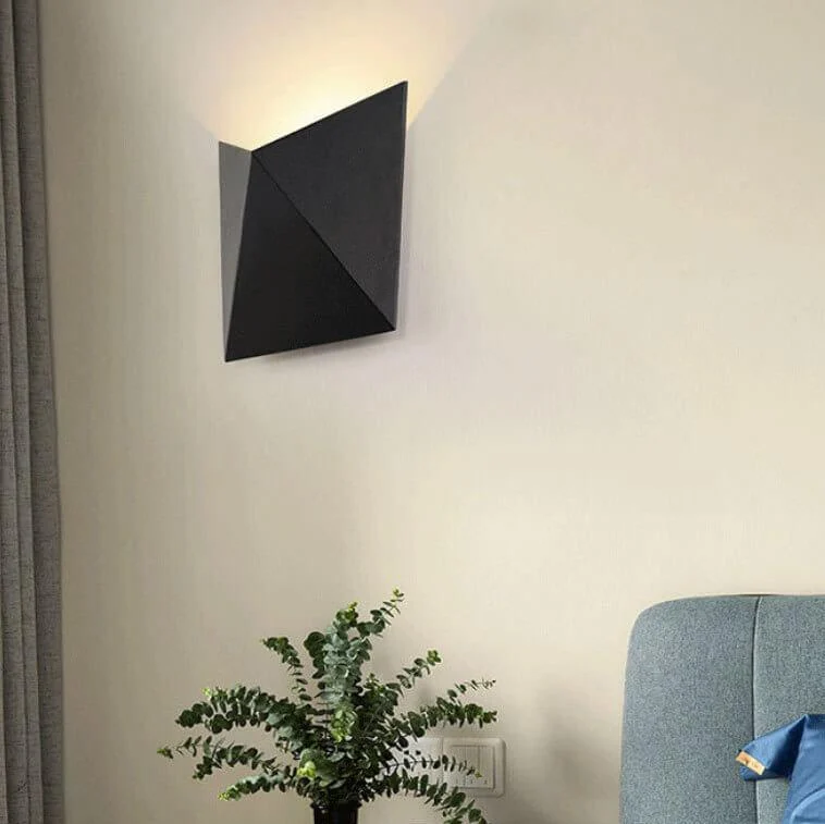 EcoLume - Modern minimalist Origami LED wall lamp with 1 light -  - #tag1#