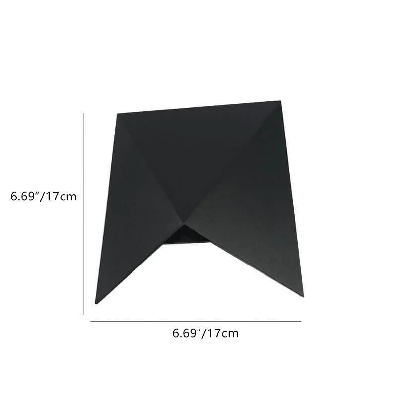 EcoLume - Modern minimalist Origami LED wall lamp with 1 light -  - #tag1#