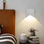 EcoLume Modern minimalist Origami LED wall lamp with 1 light tag1