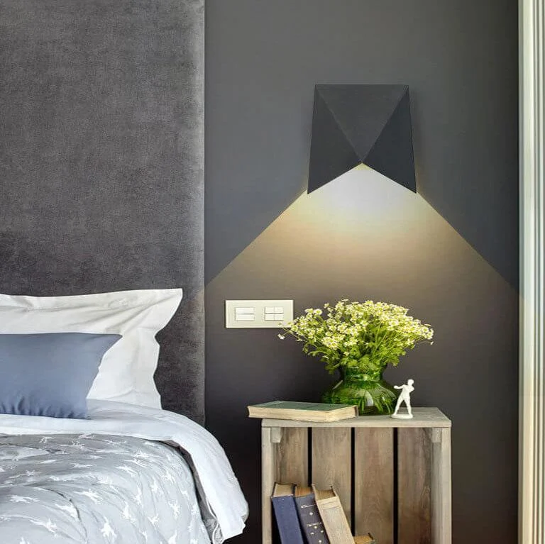 EcoLume - Modern minimalist Origami LED wall lamp with 1 light -  - #tag1#