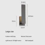 EcoScape Minimalist Waterproof Wall Lamp tag1