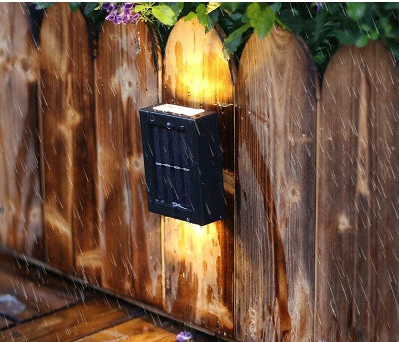 EcoShine - Solar Powered Patio Wall Lamp -  - #tag1#