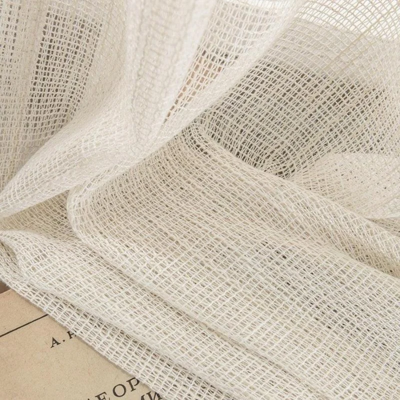 Eden - Soft Woven Texture Semi-sheer Curtains Linen Soft Shade -  - #tag1#