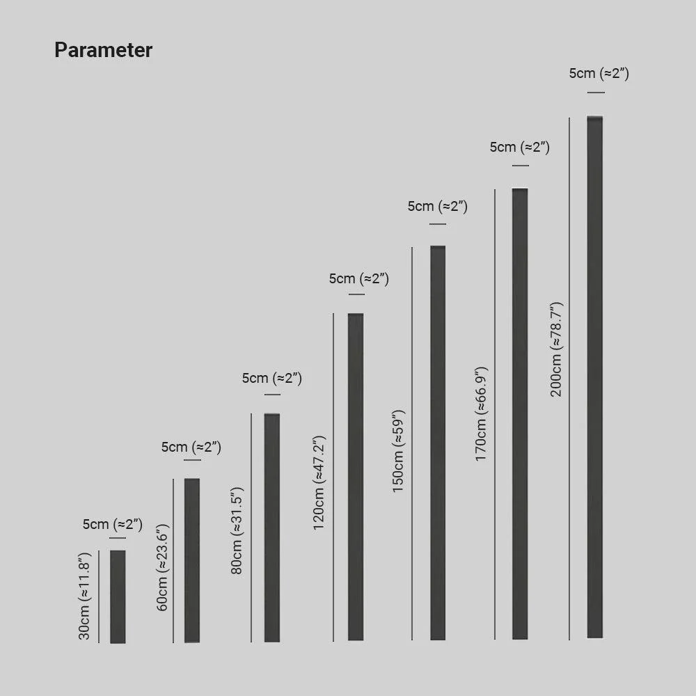 EdgeLux – Black LED Wall Lamps for Garden and Hall -  - #tag1#