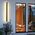 EdgeLux Black LED Wall Lamps for Garden and Hall tag1