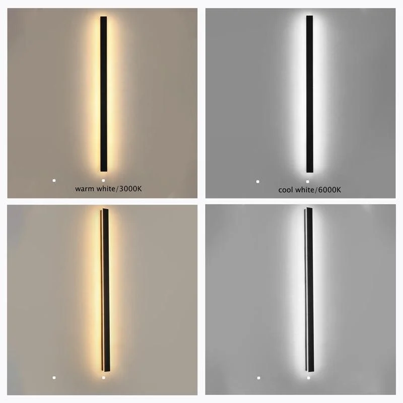 EdgeLux – Black LED Wall Lamps for Garden and Hall -  - #tag1#