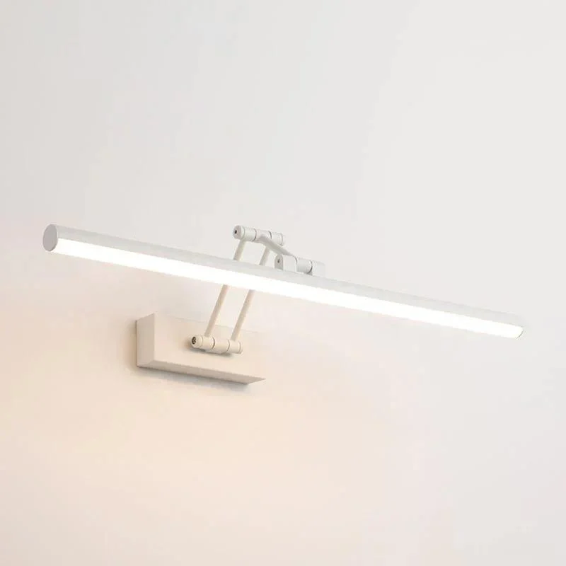 Edge Minimalist LED Wall Lamp Black/White Indoor Bathroom Metal -  - #tag1#