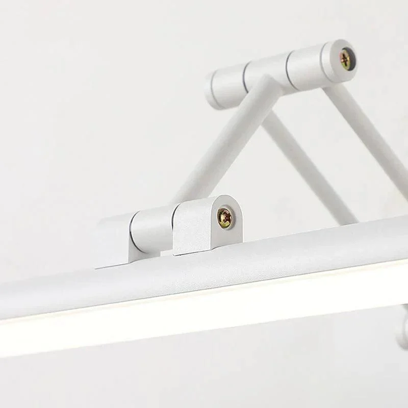 Edge Minimalist LED Wall Lamp Black/White Indoor Bathroom Metal -  - #tag1#
