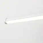 Edge Minimalist LED Wall Lamp Black White Indoor Bathroom Metal tag1
