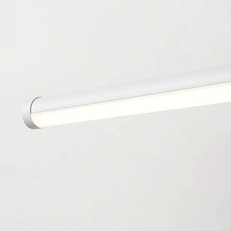 Edge Minimalist LED Wall Lamp Black/White Indoor Bathroom Metal -  - #tag1#