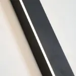 Edge Modern Design LED Wall Lamps Black Metal for Garden and Hallway tag1
