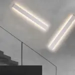 Edge Modern LED Wall Lamp Rectangular Black White Gold Bathroom Living Room tag1