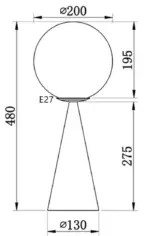 Edge Table Lamp