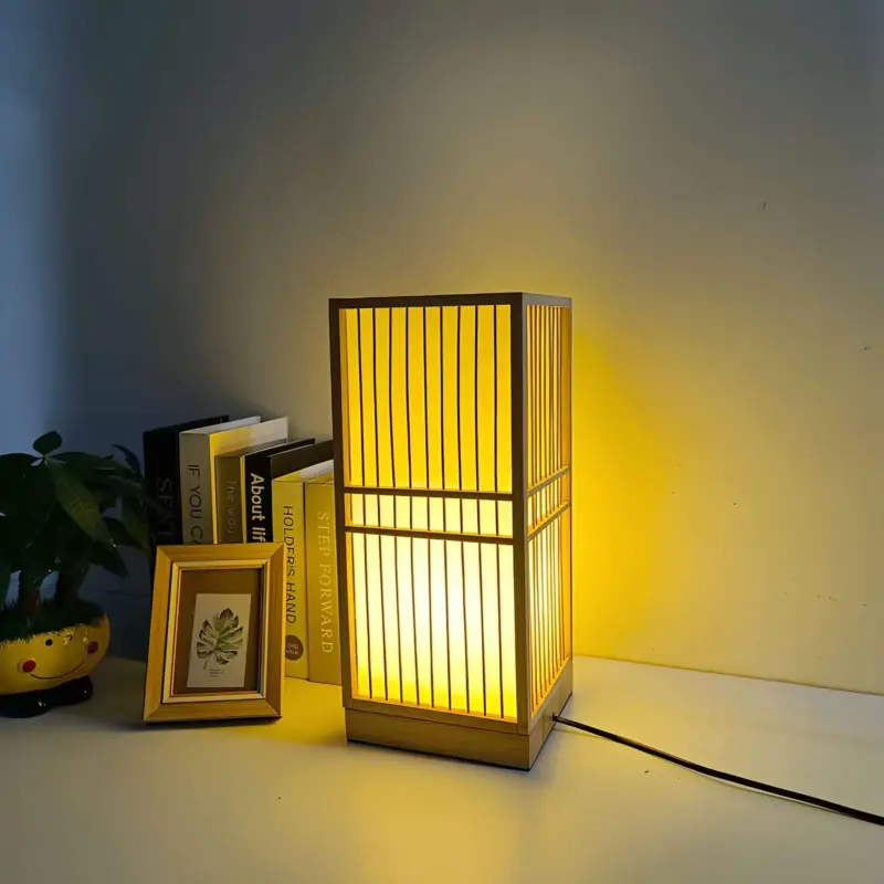 EdoEleganceTischlampe JapanischerStilmitRaffinierterAsthetik3