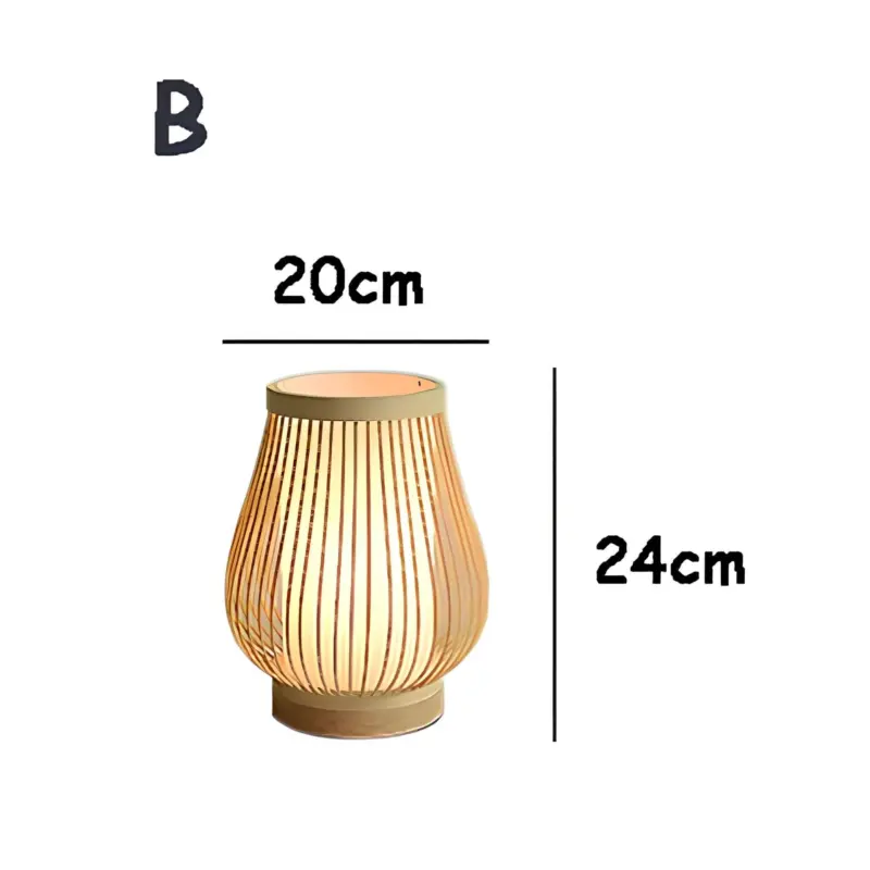 EdoEleganceTischlampe JapanischerStilmitRaffinierterAsthetik7