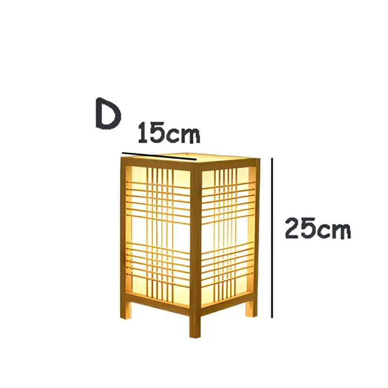 EdoEleganceTischlampe JapanischerStilmitRaffinierterAsthetik9