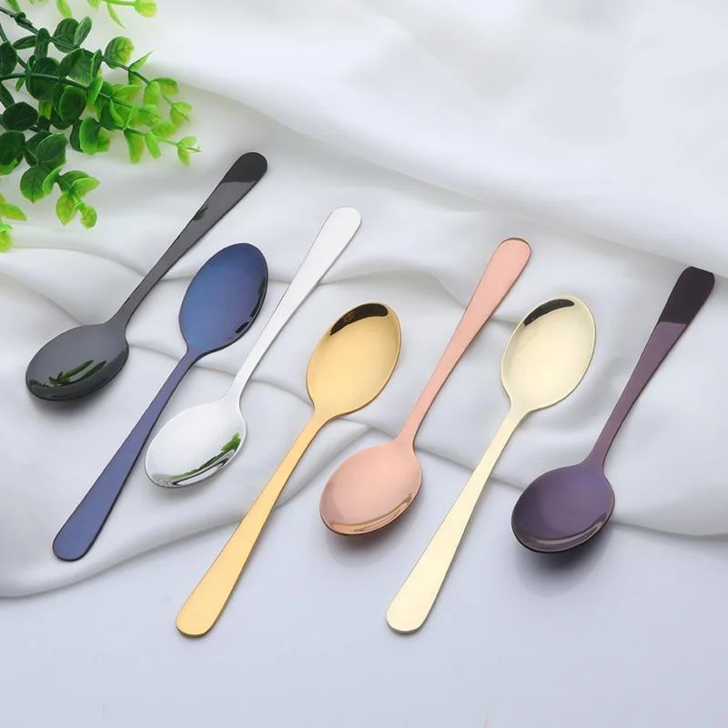 Edrea - Stainless Steel Gold Party Spoons -  - #tag1#