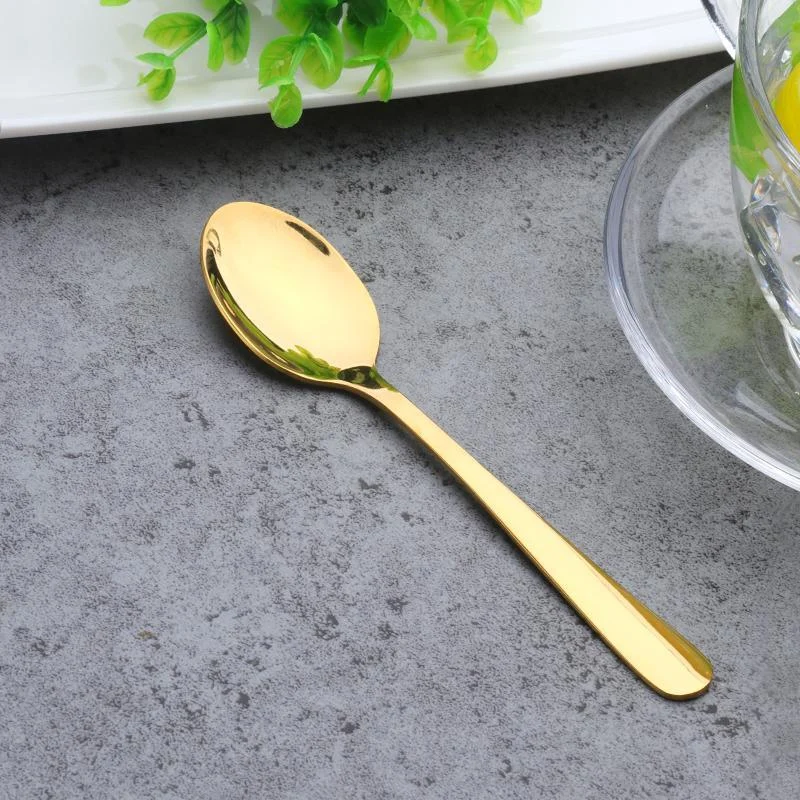 Edrea - Stainless Steel Gold Party Spoons -  - #tag1#