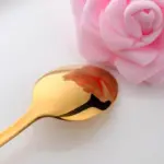 Edrea Stainless Steel Gold Party Spoons tag1