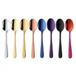 Edrea Stainless Steel Gold Party Spoons tag1