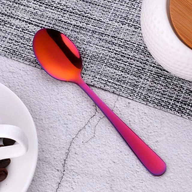 Edrea - Stainless Steel Gold Party Spoons -  - #tag1#