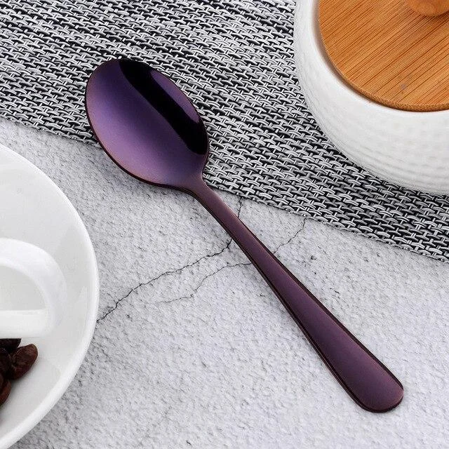 Edrea - Stainless Steel Gold Party Spoons -  - #tag1#