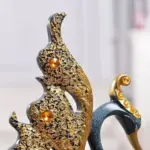 Een Paar Gouden Zwaan Liefhebbers Home Decor Aardewerk Porselein Beeldjes Bruiloft Decoratie Liefhebbers Gift 7d78a223 f506 40f1 b957 e85f68162481