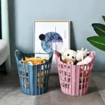 Efficient Collapsible Laundry Basket Save Space and Time with Portable Washing tag1